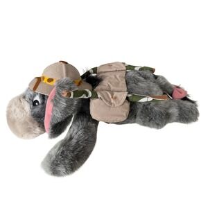 Winnie the Pooh Safari Eeyore Explorer Plush 16" Walt Disney World Toy